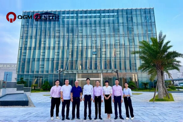 China Sand & Gravel Association visited QGM Clausus Machina Group pro investigationibus & ductu.